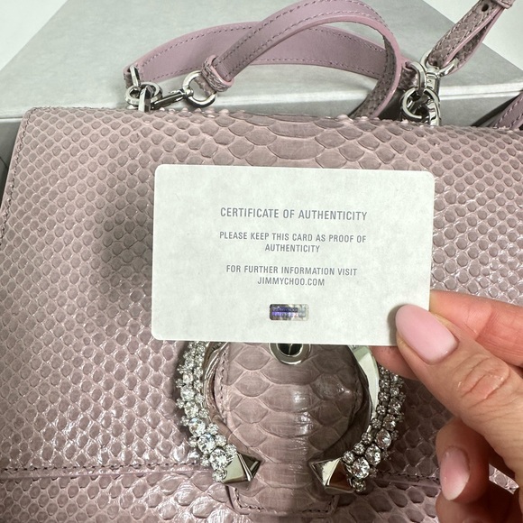 Jimmy Choo python bag, no sings of wear, like new - Picture 12 of 12